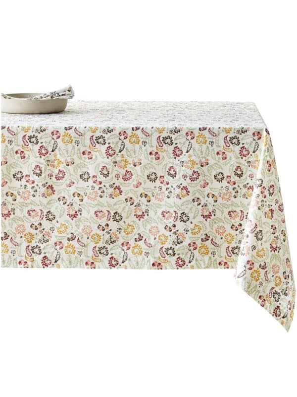 pottery barn fall foliage tablecloth