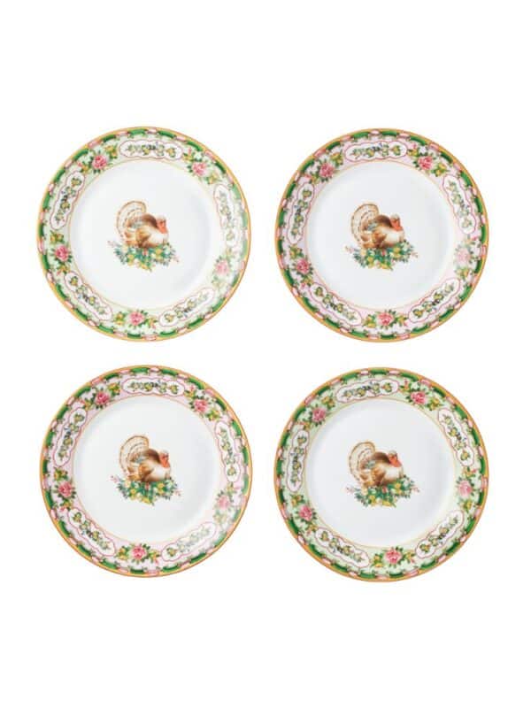 turkey thanksgiving plates