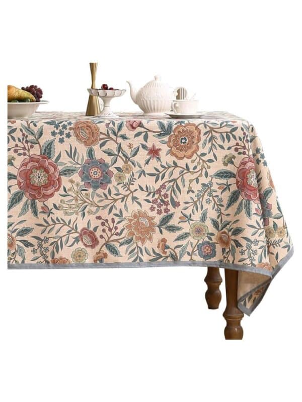 floral thanksgiving tablecloth