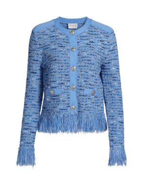 Milly tweed blue jacket