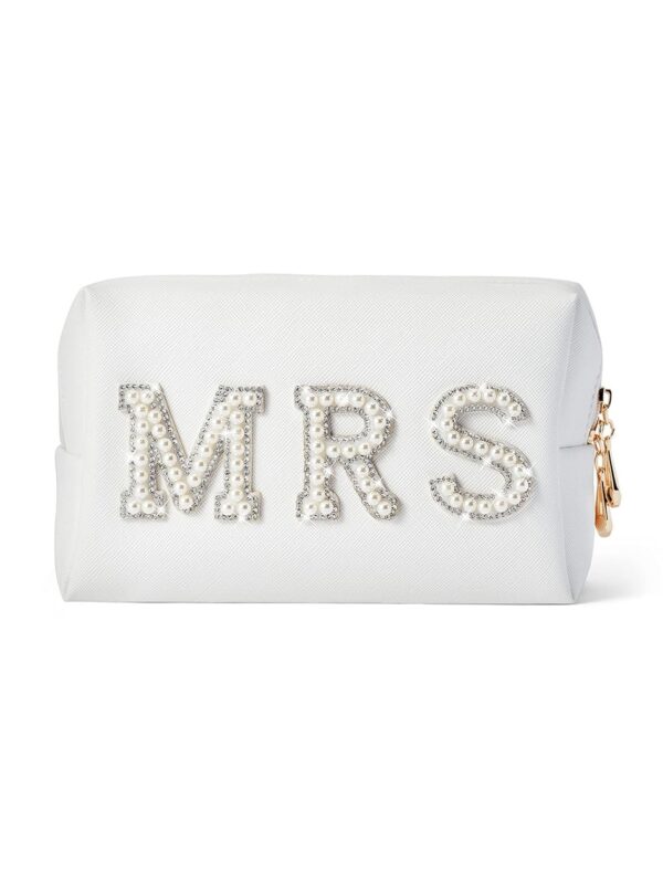 mrs bejeweled wedding makeup bag