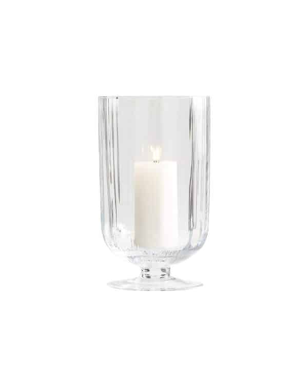 hurricane glass candle holder