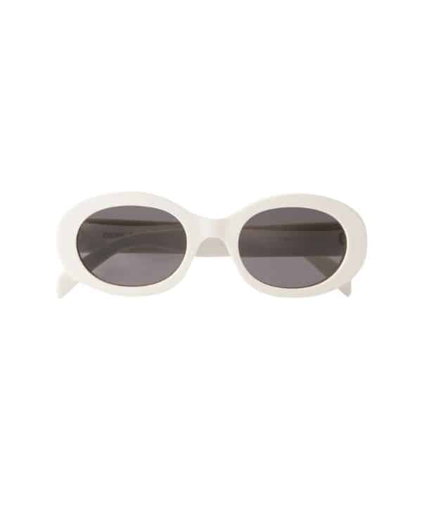 white sunglasses