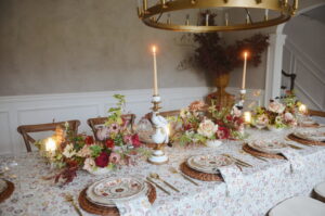 fall thanksgiving table decor