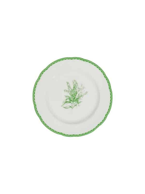 Dior lily of the valley plate