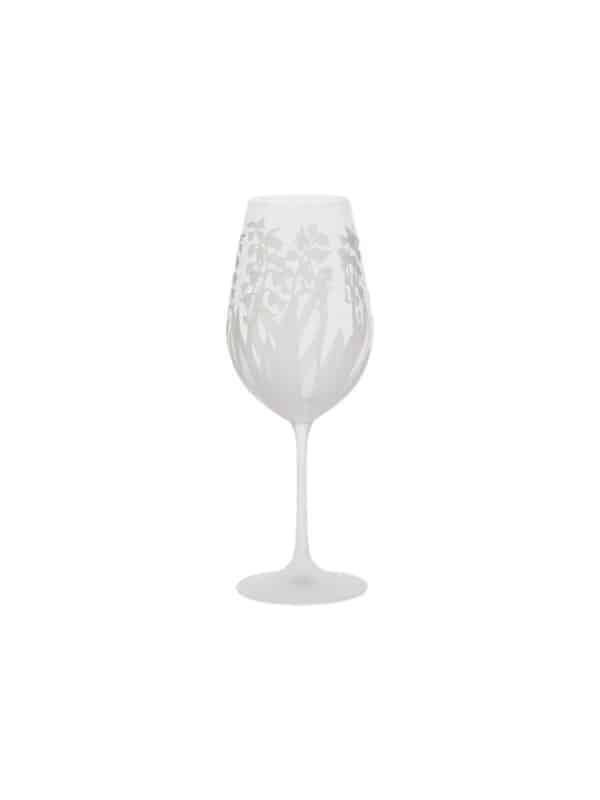 Dior lily of the valley wine glass