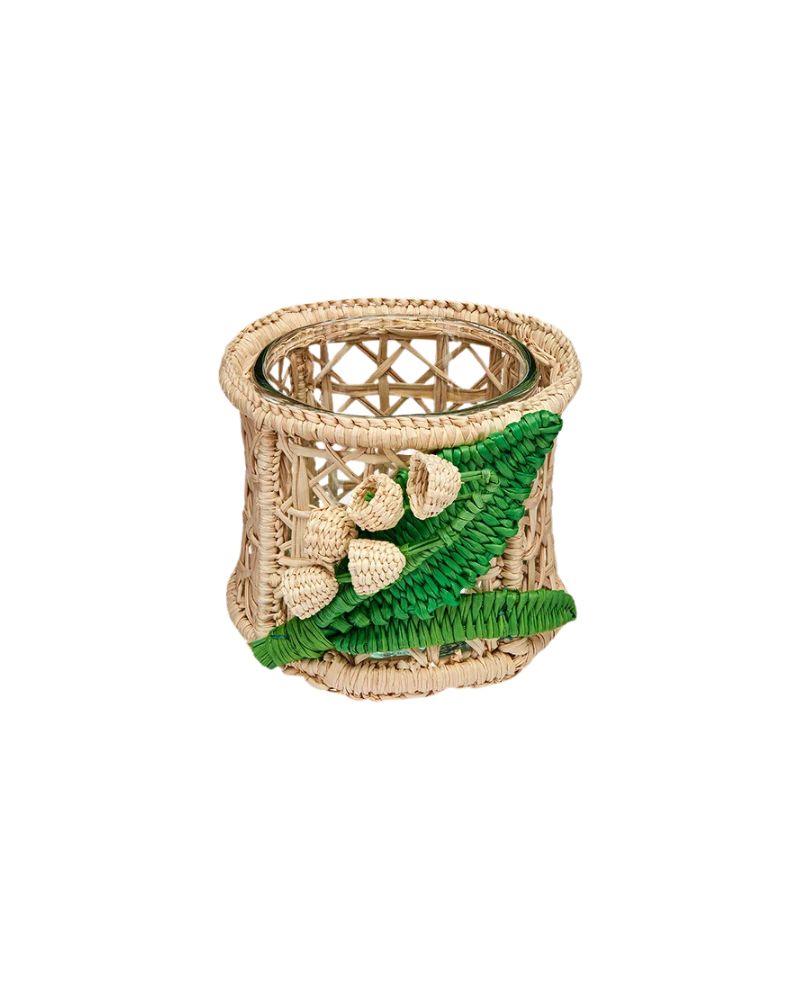 rattan napkin rings from dior