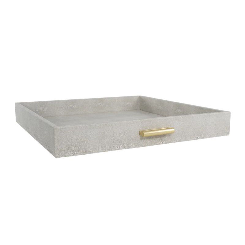 Alice Lane Grey sting tray for coffee table styling