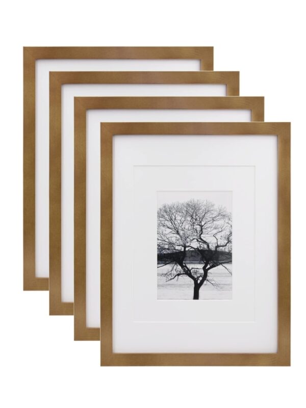 Gold picture frame set on Amazon registry