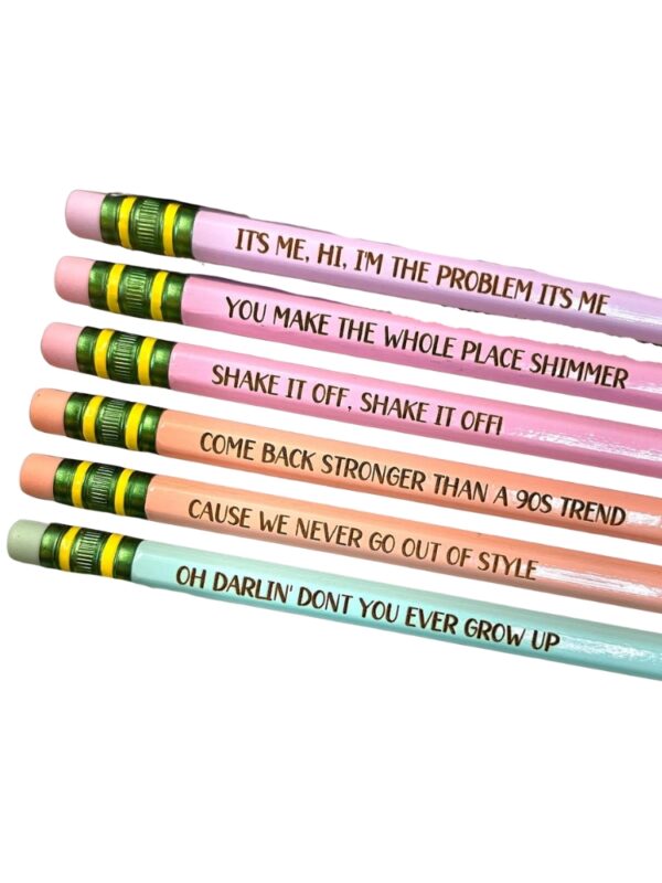 taylor swift pencils