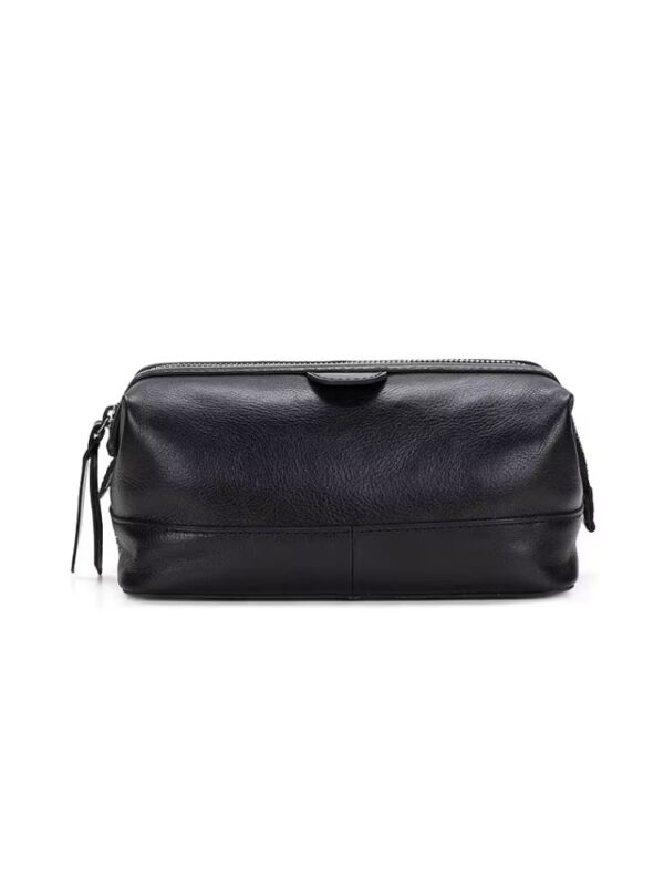 black travel pouch