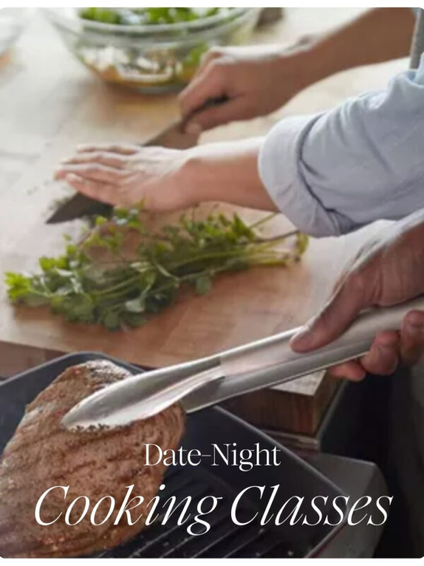 Wedding registry- date night cooking classes