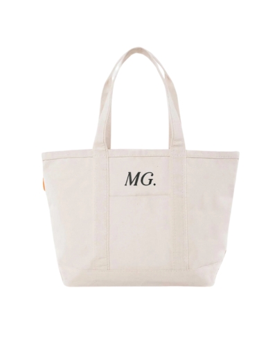 monogram tote bag