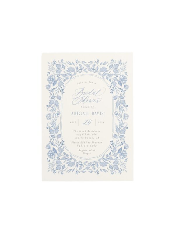 bridal shower invitations - 2025 trends