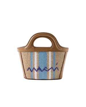 blue tote bag