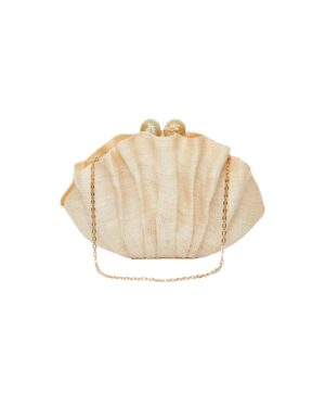 shell clutch bag