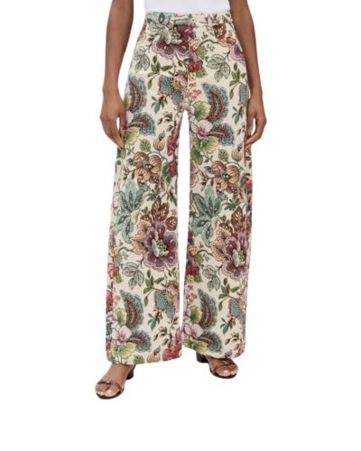 printed floral pants