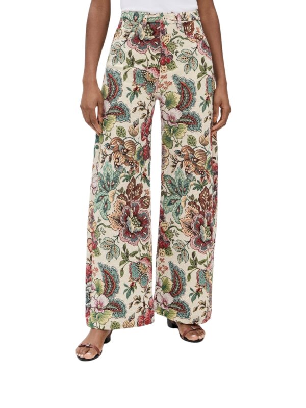 printed floral pants