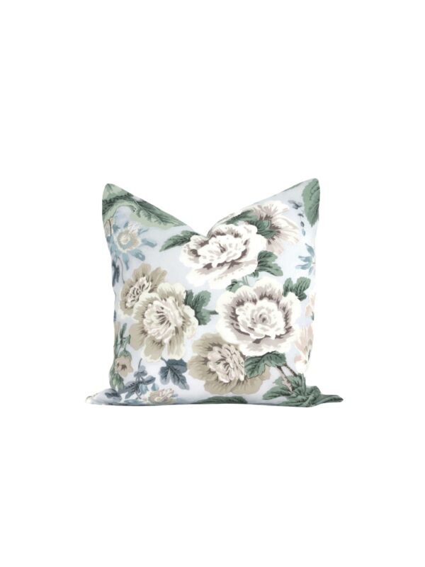 traditional floral pillow