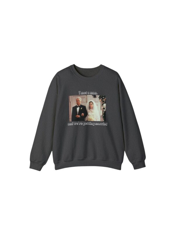 father of the bride crewneck sweatshirt