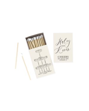 custom matchbooks for engagement