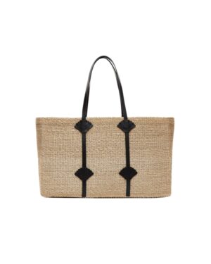 woven beach tote