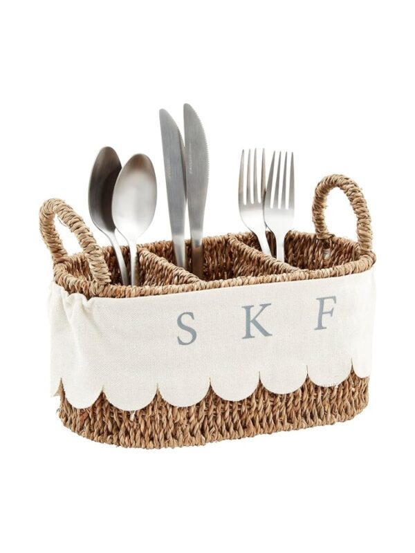 cutlery woven tray