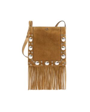 suede fringe bag