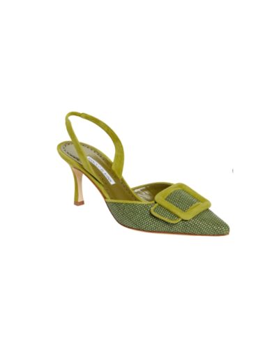 green buckle pump