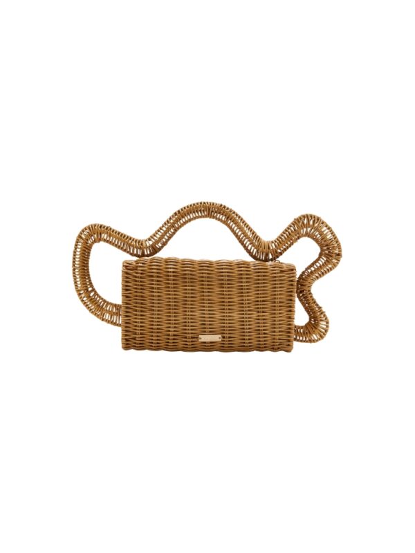 Cult Gaia Elsa Raffia Clutch