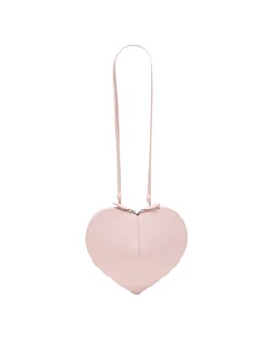 ALAIA Heart Le Coeur Crossbody Bag in Lux Leather