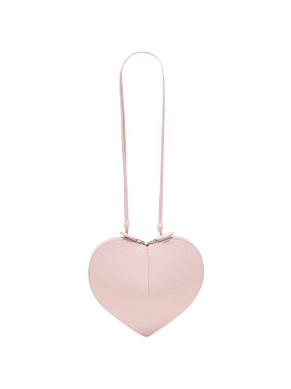 ALAIA Heart Le Coeur Crossbody Bag in Lux Leather