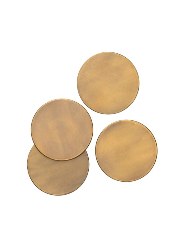 Brass Coasters (Set of 4)