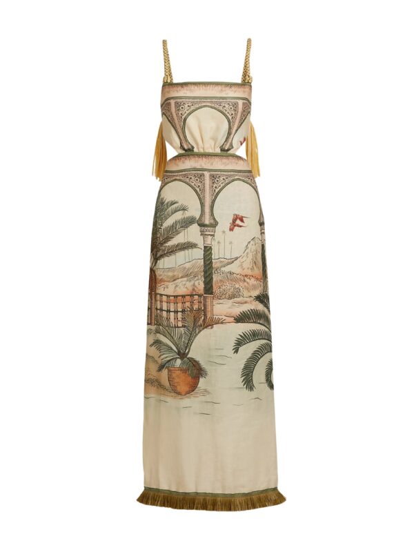 Johanna Ortiz Cartagening Printed Maxi Dress