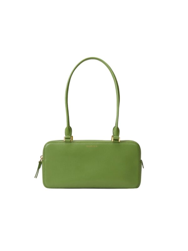 green Boxy Shoulder Bag