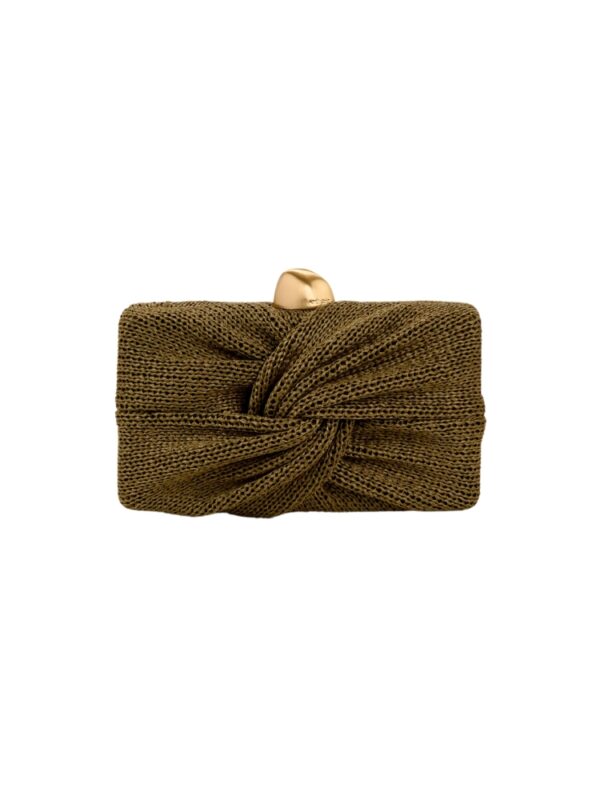 knit clutch