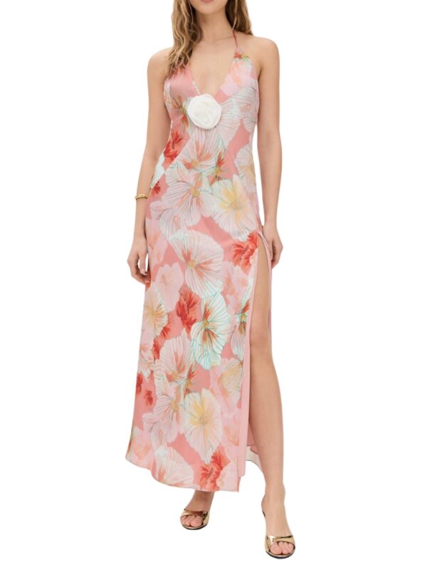 Aradia Printed Halter Dress