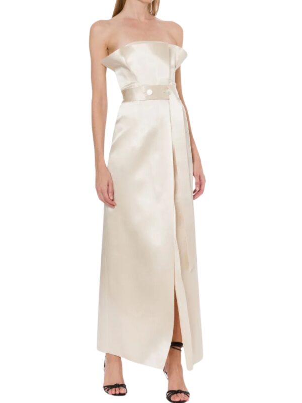 Philosophy Di Lorenzo Serafini satin gown dress