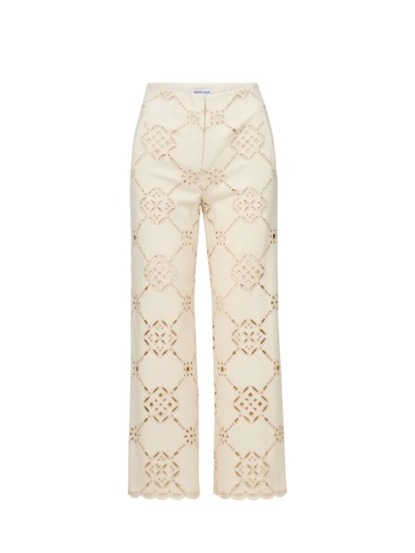 Veronica Beard Dova Eyelet Pant