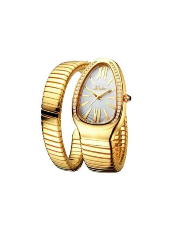 Dress Snake Shape Bracelet Women Watch