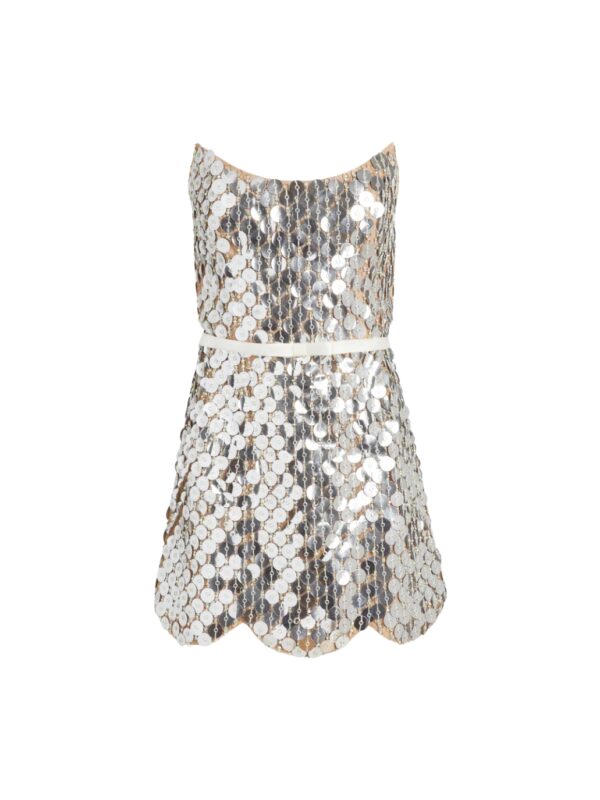 sequin bachelorette dress